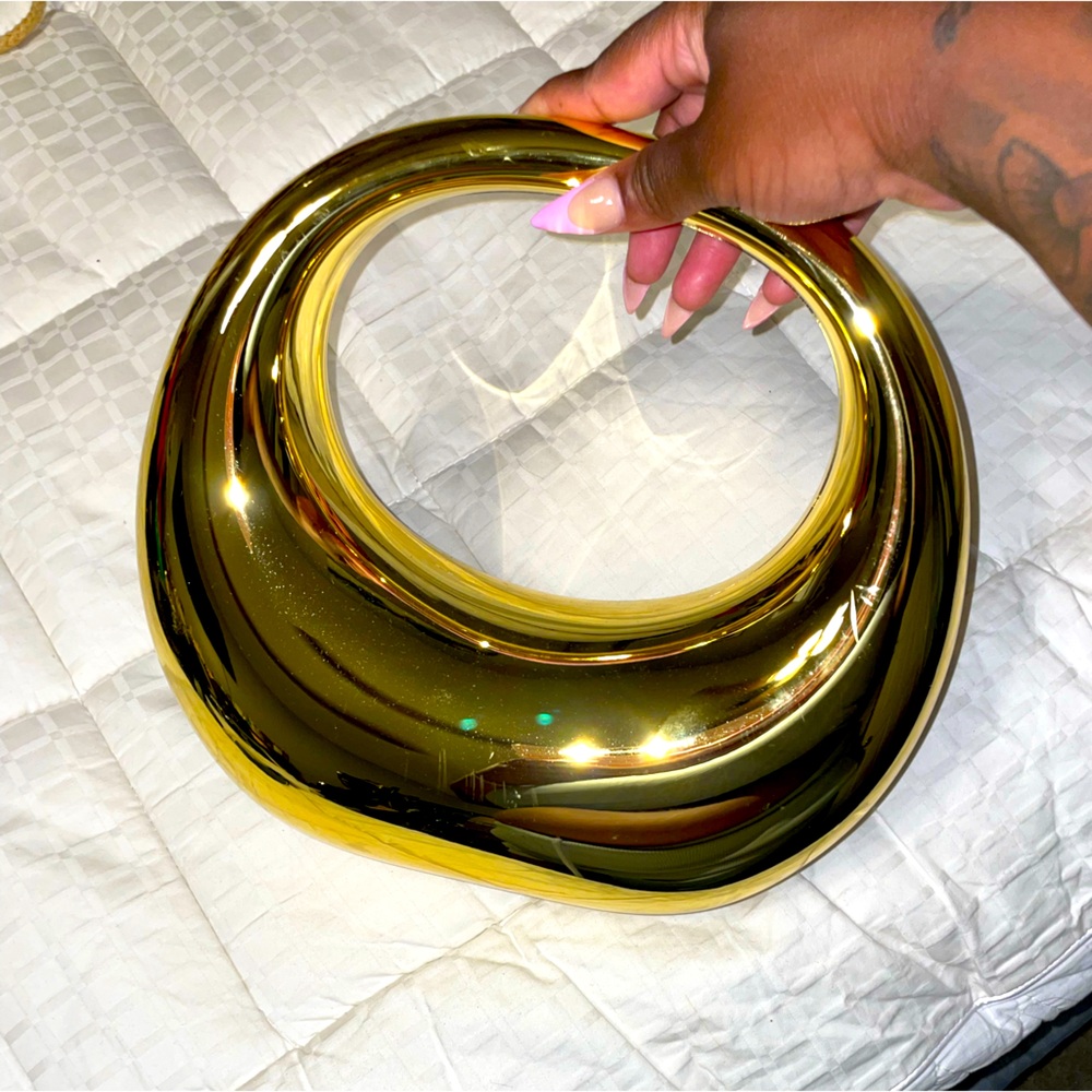 Gold Handbag